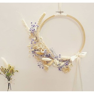Vòng Hoa Treo Tường Handmade Treo Cửa Trang Trí Decor Phòng (Làm Theo Yêu Cầu)