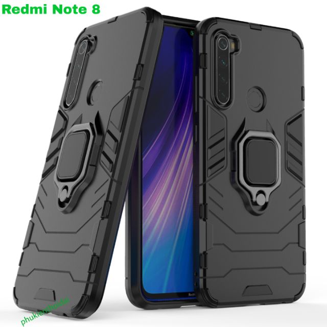 ( 3 màu ) Ốp lưng Redmi Note 8 chống sốc Iron Man Iring cao cấp siêu bền chống sốc 2 mét