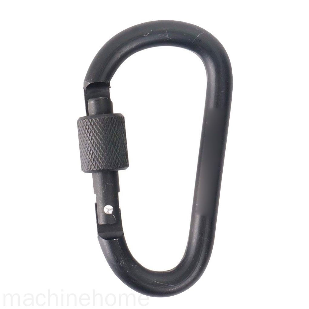 Móc khóa chữ D lớn bằng hợp kim nhôm chịu lực tốt tiện lợi cho cắm trại/ dã ngoại