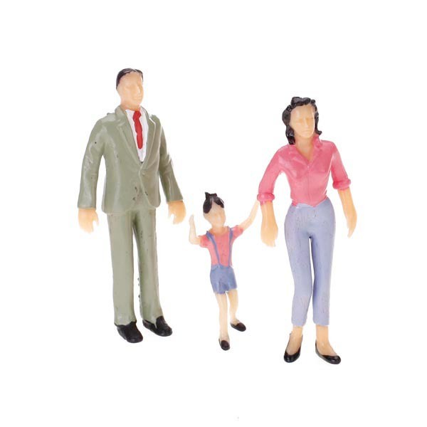 Bộ 20 mô hình người ngồi và đứng tỉ lệ 1: 25