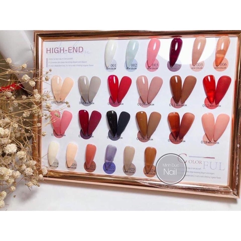 Set sơn gel VERY GOOD 60 màu siêu phẩm