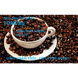 Cà phê nguyên chất Robusta rang xay 500g