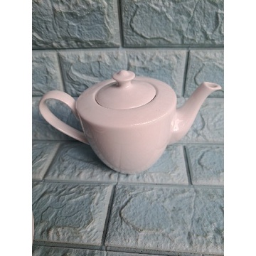 Bình trà gốm sứ minh long Bình trà 0.65 L - Daisy - Trắng
