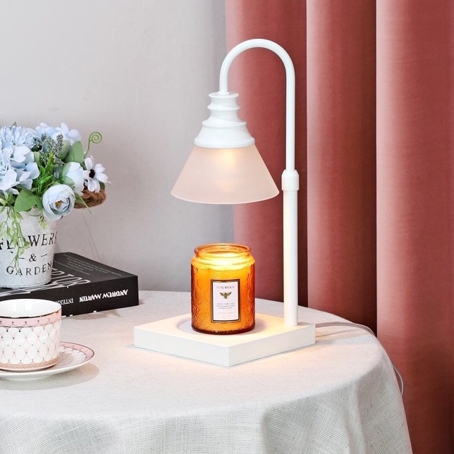 Đèn đốt nến thơm 2022 - Dùng cho nến BBW, Yankee, Candlecup, Manorcandle - Chỉnh sáng, chiều cao, hẹn giờ