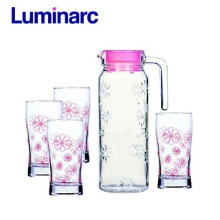 Bộ 5 món bình ly thủy tinh Luminarc