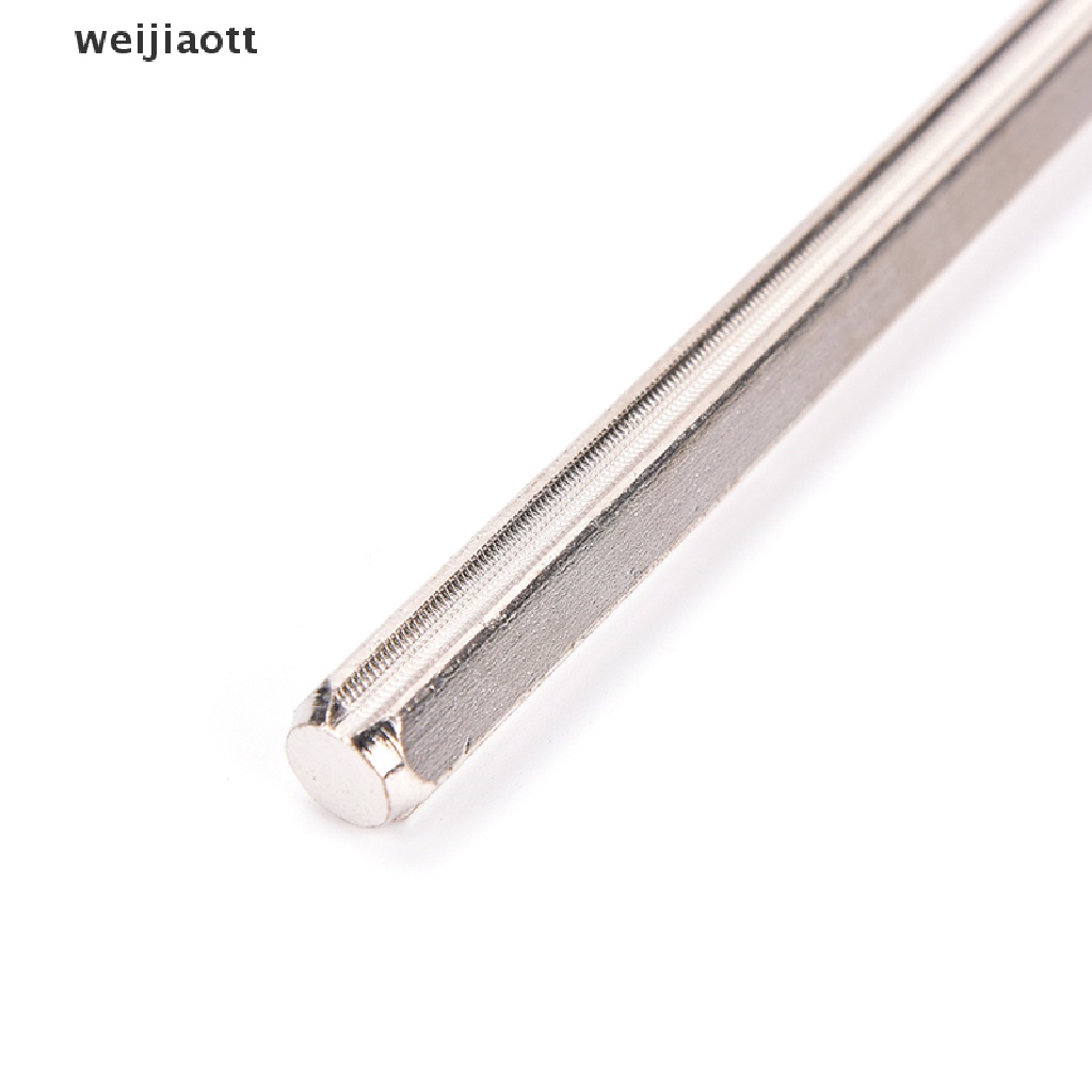 weijiaott Guitar Fret Dressing File with 3 Size Edges Luthier Tool Guitar Accessories WT