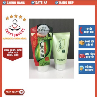 Sữa rửa mặt trà xanh Rohto Shirochasou Nhật Bản 120g