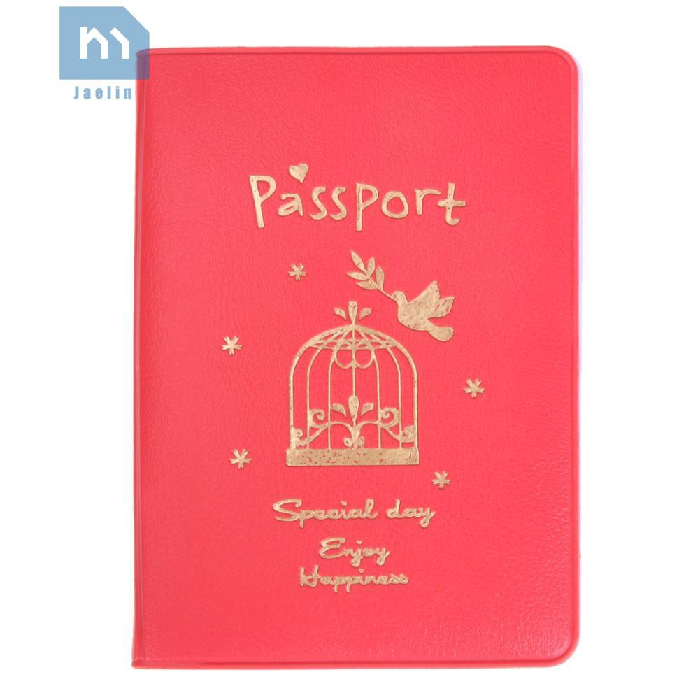 Bao da PU đựng thẻ passport đa năng tiện dụng chất lượng cao