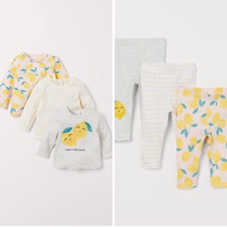 Set 3 quần và 3 áo săn sale hm