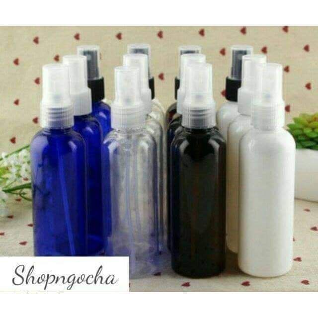 Chai Xịt Phun Sương ❤ GIÁ TỐT NHẤT ❤ Chai nhựa pet xịt phun sương 100ml,50ml,30ml,20ml,10ml chiết mỹ phẩm .