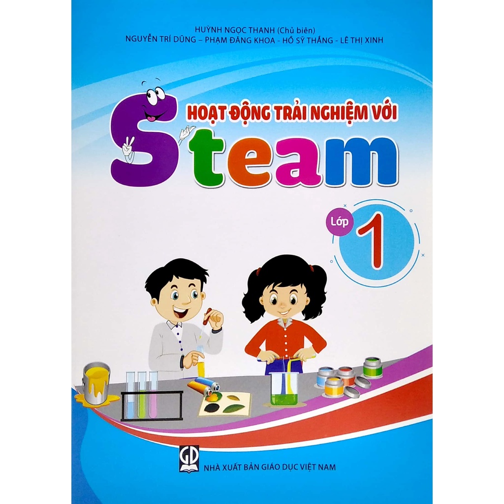Sách Hoạt Động Trải Nghiệm Với Steam - Lớp 1