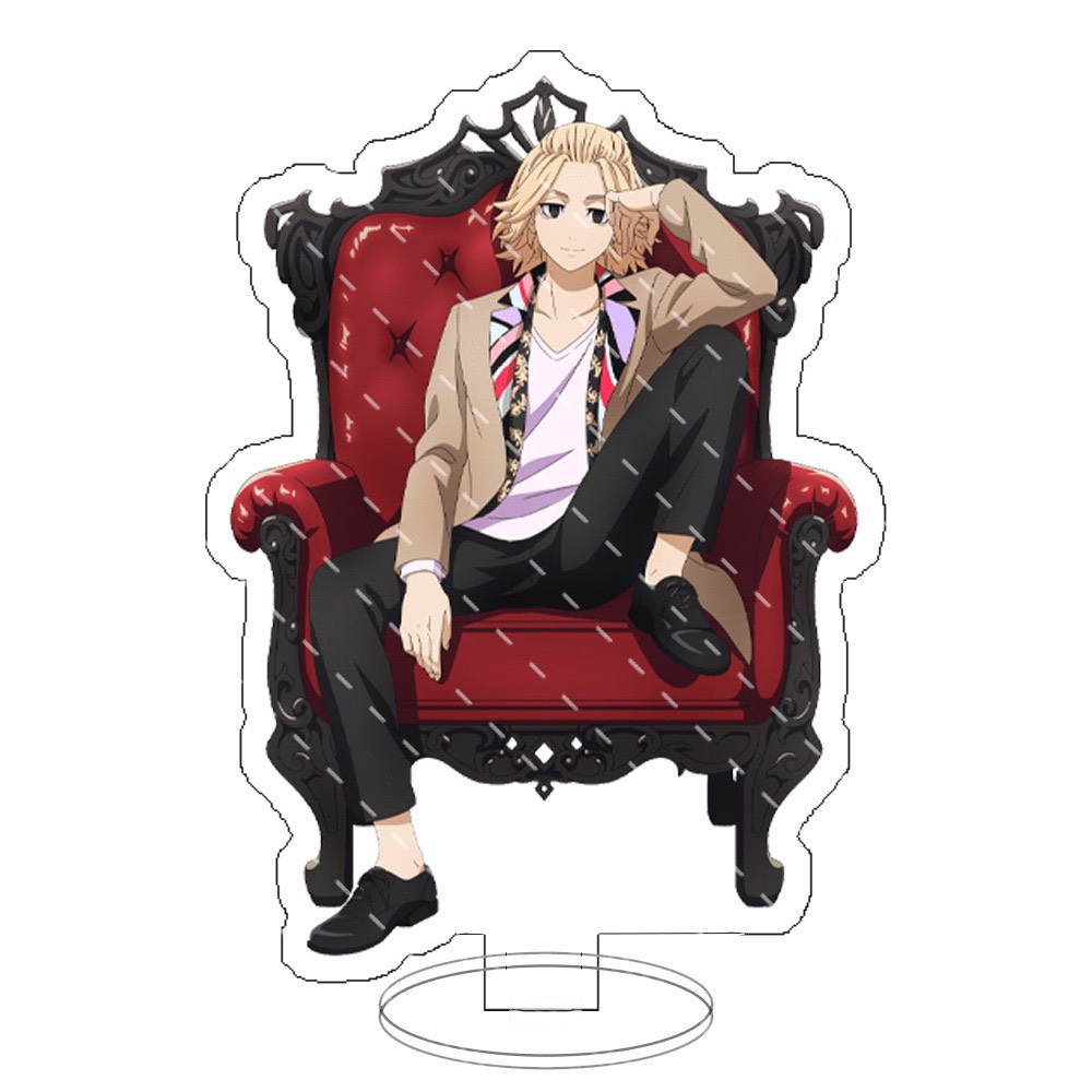 ( GHẾ TỰA ) Mô hình TOKYO REVENGERS standee tượng acrylic anime mica chibi trang trí trưng bày