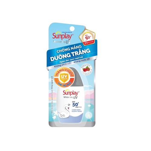 Sữa chống nắng dưỡng da trắng đẹp Sunplay Whitening UV SPF 50+ PA++++ 30g | BigBuy360 - bigbuy360.vn