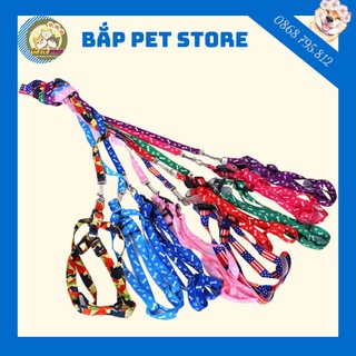 Dây dắt chó mèo dạng yếm - Dây dắt thú cưng đi dạo siêu bền đẹp