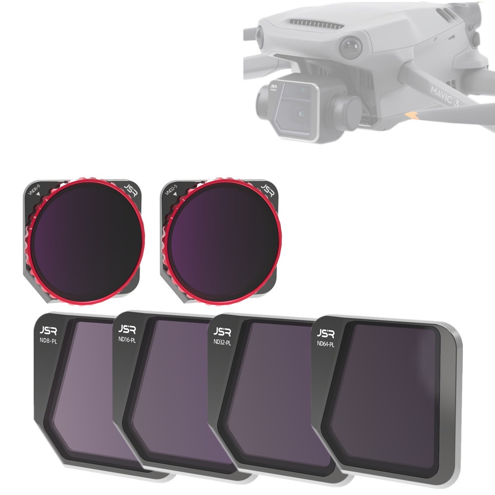 Nắp kính lọc ống kính ND8PL ND16PL ND32PL ND64PL ND2-5 ND6-9 ND cho DJI Mavic 3