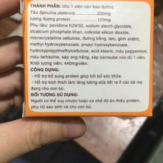 Combo tảo lợi sữa Mekolactagil.
