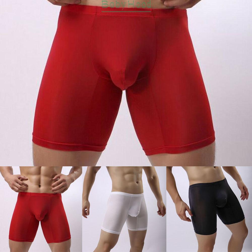 Quần lót boxer nam dạng lưới trong suốt