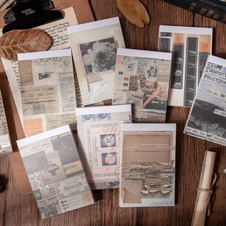 Set giấy nền vintage hoạ tiết A64