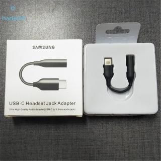 Cáp Chuyển Đổi Usb Type C Sang 3.5mm Cho Samsung Galaxy Note 10 Plus 10+a90 A80 A60 A8S