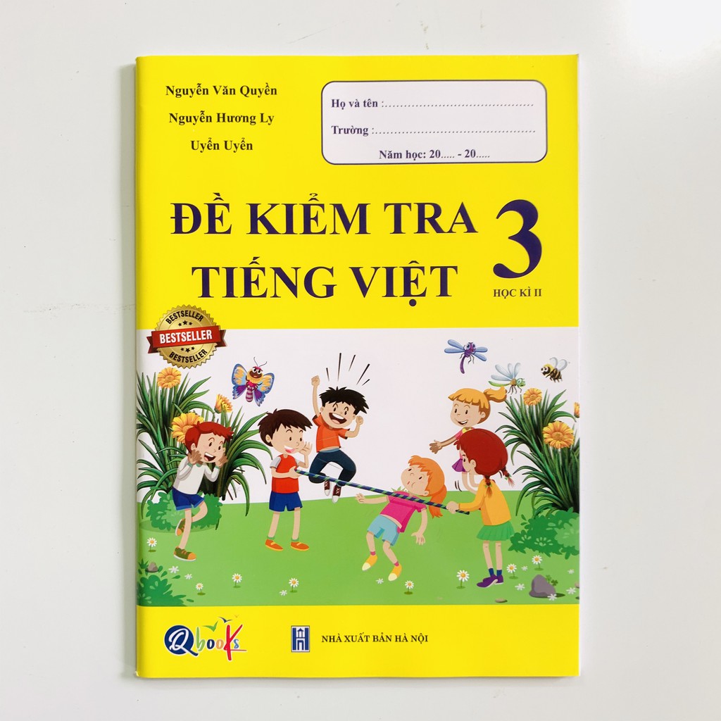 Combo Đề Kiểm Tra Toán và Tiếng Việt Lớp 3 - Học Kì 2