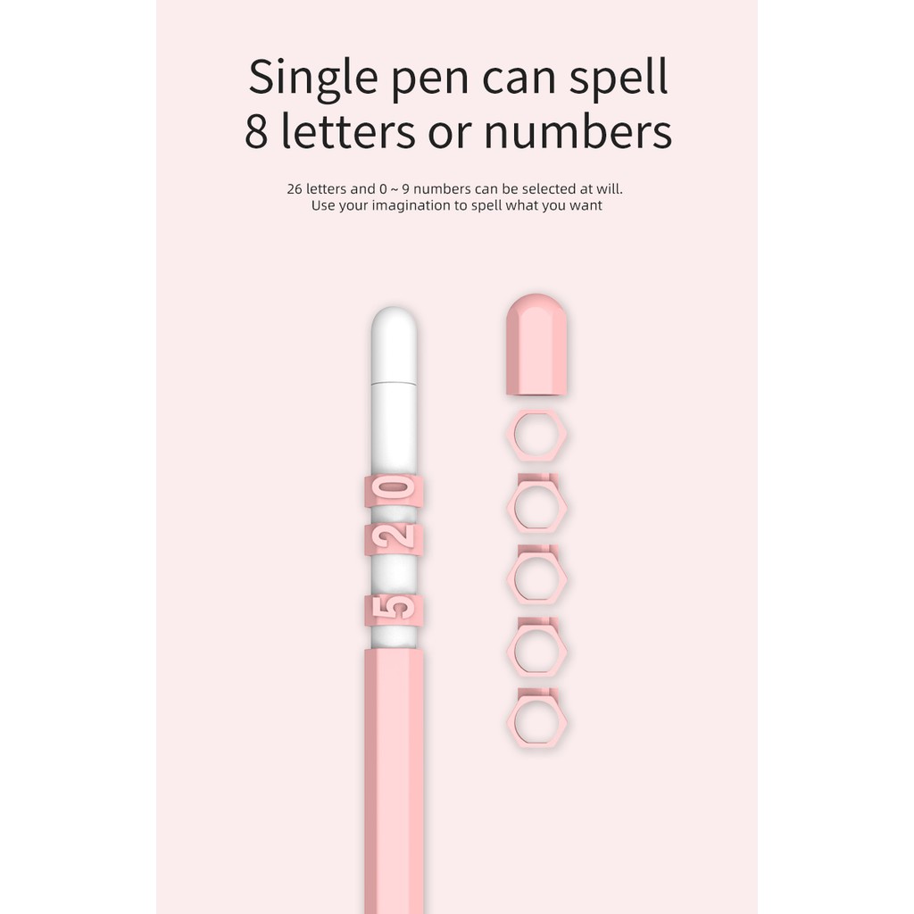 Ốp Silicon Cho Bút Cảm Ứng Apple Pencil Thế Hệ 1 2 26 | BigBuy360 - bigbuy360.vn