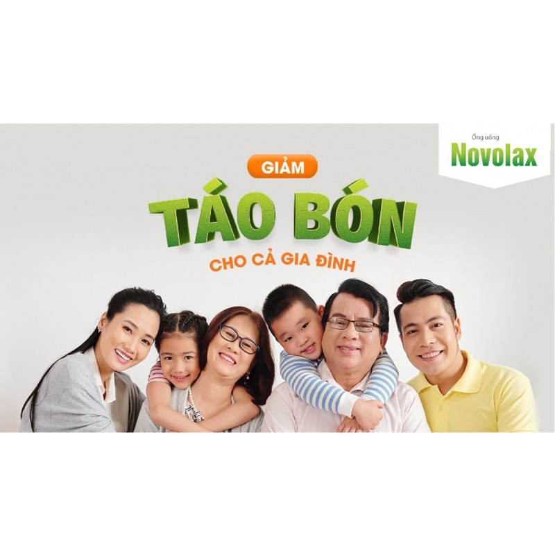 ✅ NOVOLAX Hộp 10 ống giúp bổ sung chất xơ, giảm táo bón, tốt cho tiêu hoá