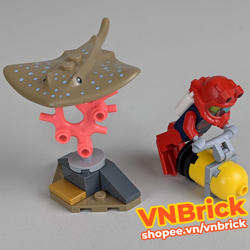 Đồ Chơi LEGO City 30370 Thợ Lặn Đại Dương
