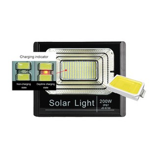 Đèn pha năng lượng mặt trời 200w