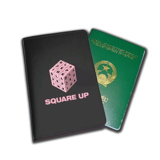 Bóp, ví bọc hộ chiếu Black & Pink style