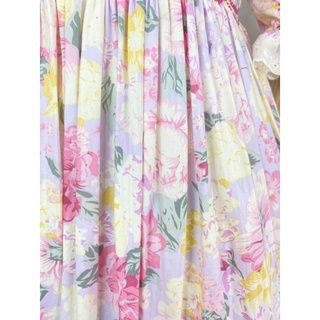 ĐẦM SMOCK HOA CỔ ĐIỀN[1y-8y]