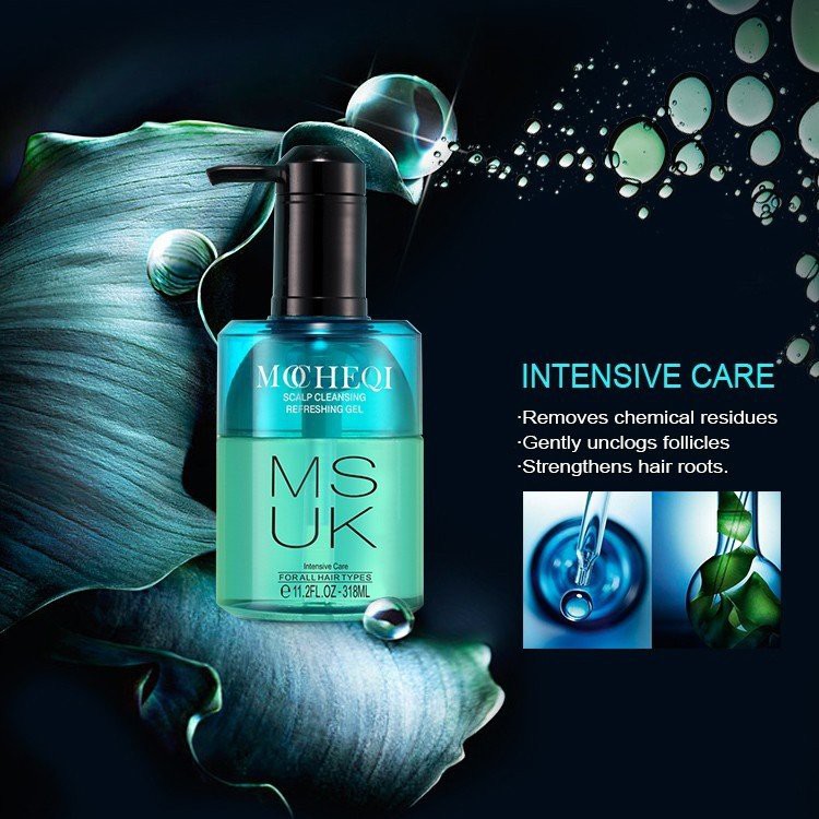 Bộ Dầu Gội Xả Dưỡng Tóc MOCHEQI MUSK 318ml