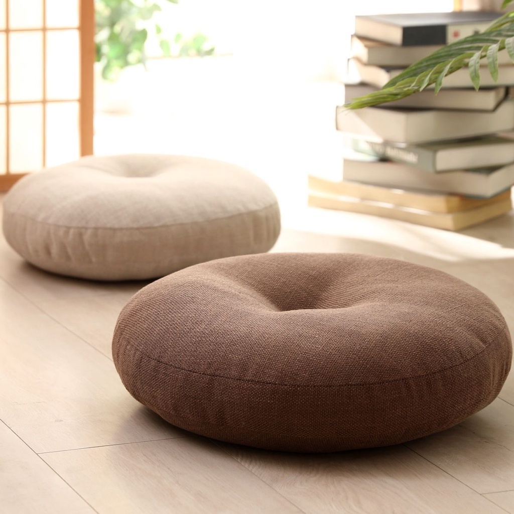 Đệm Ngồi Tatami Tròn Cỡ Lớn Dày Dặn Phong Cách Nhật Bản