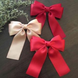 [XINH]Kẹp tóc nơ cài búi buộc tóc hàn quốc bản to nhỏ dành cho tóc ngắn và tóc dài 0090