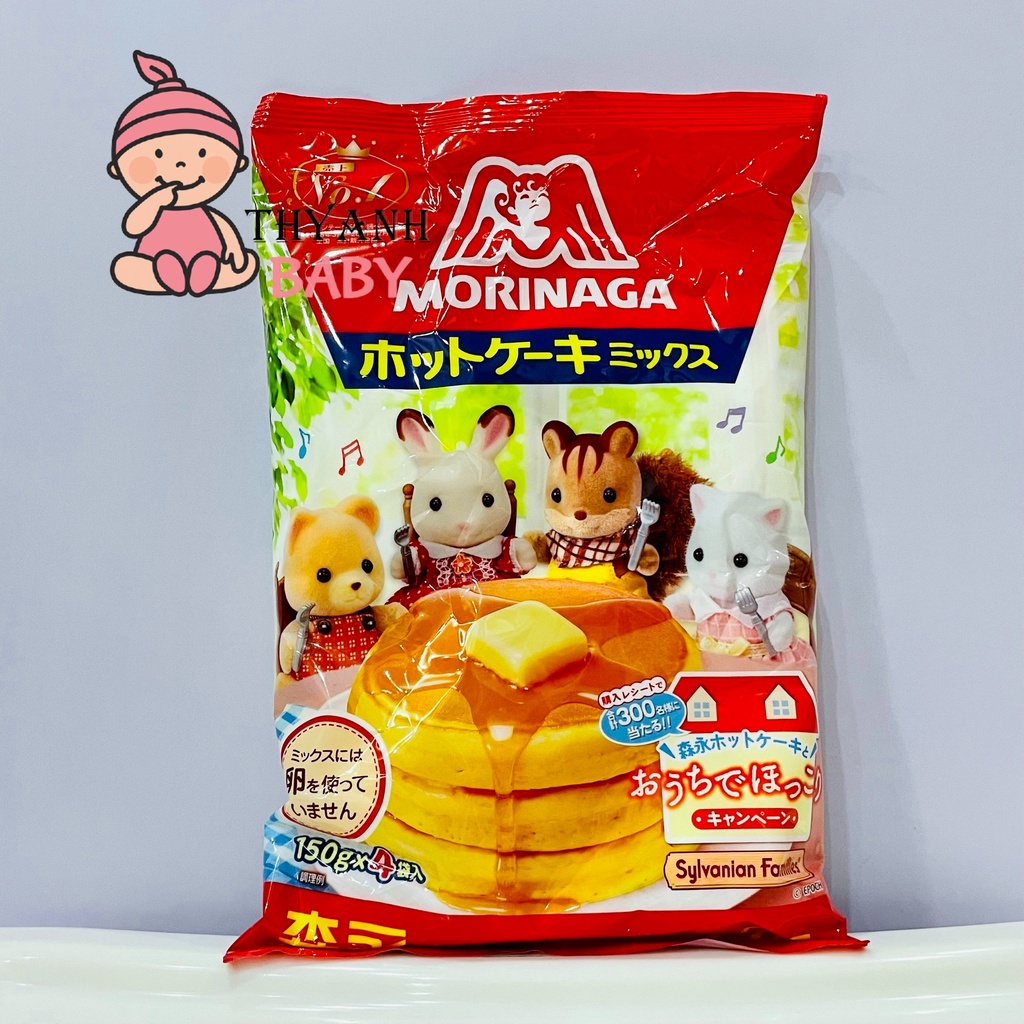 Bột làm bánh Pancake morinaga 600gr Nhật Bản cho bé