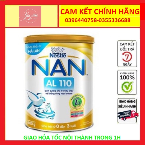 Sữa nan AL 110 hộp 400g (cho trẻ tiêu chảy)