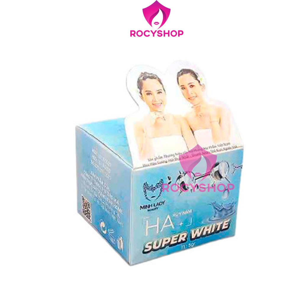 Kem hủy nám HA Super White Minh Lady Beauty, kem trị nám, trắng da cấp tốc sau 10 ngày, an toàn & hiệu quả