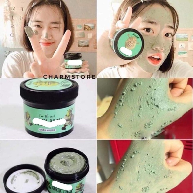 MẶT NẠ ĐẤT SÉT BẠC HÀ I’M THE REAL SHERK PACK ĐẮP NGHIỆN ĐỪNG KÊU EM 🤣🤣