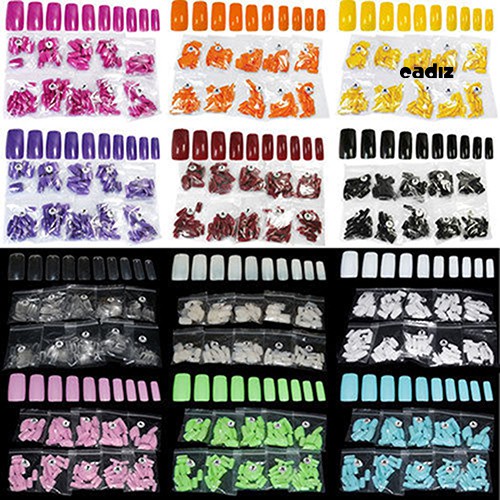 [Hàng mới về] Set 500 Móng Tay Giả Kiểu Pháp