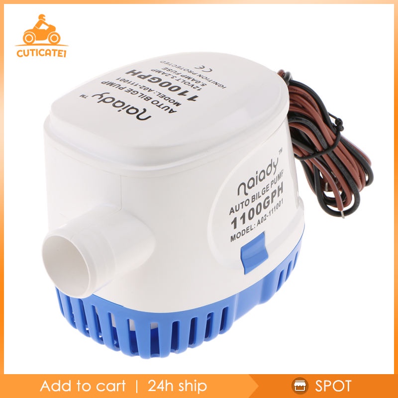 Máy bơm nước chìm 12V 1100GPH cho tàu thuyền | BigBuy360 - bigbuy360.vn