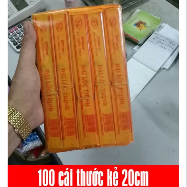 100 cái thước, thước kẻ Lộc Thịnh