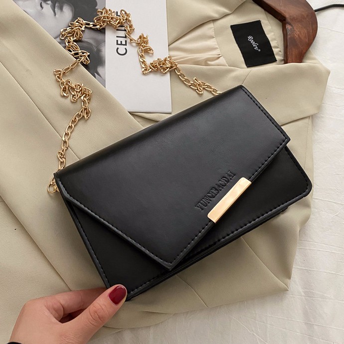 [Mã WAMT2405 giảm 10K đơn 0K] TÚI XÁCH NỮ ĐEO CHÉO DA PU TRƠN MỀM NẮP BÌ THƯ LỆCH NẸP ĐỒNG YUNO TD 142 | BigBuy360 - bigbuy360.vn