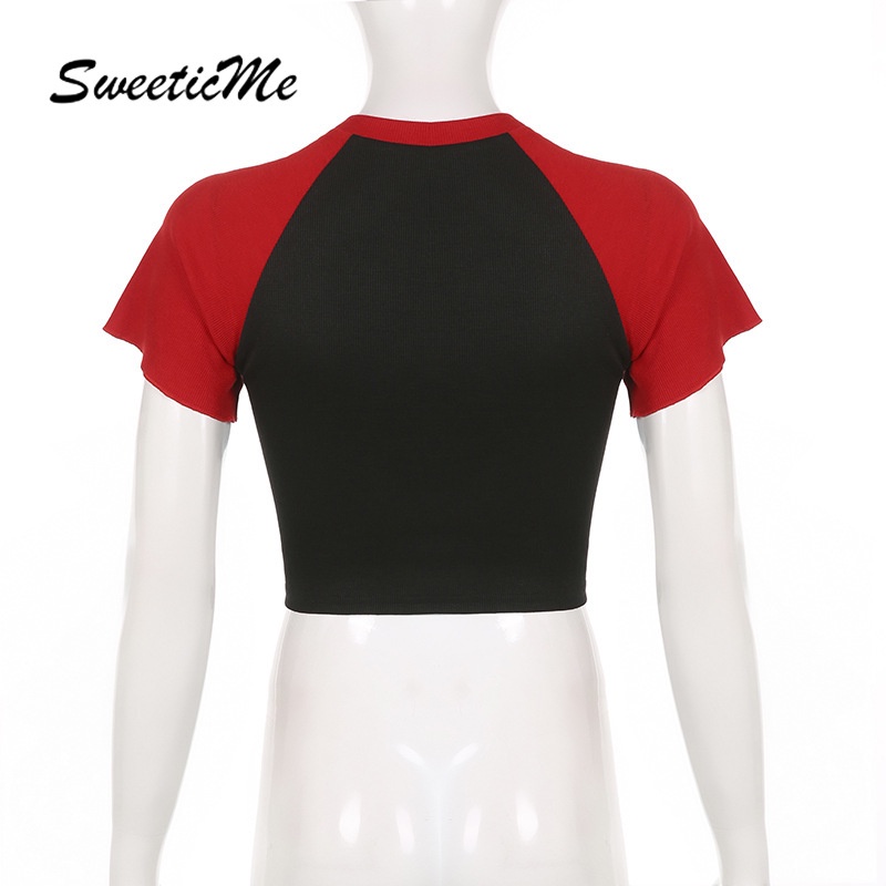 Áo Thun Tay Ngắn In Chữ SweeticMe Thời Trang Mới Cho Nữ
