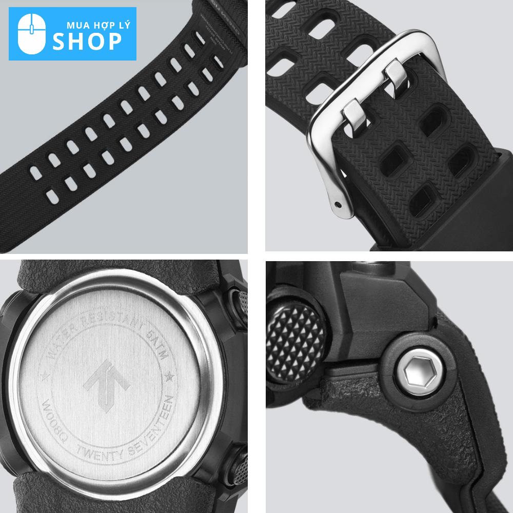 Đồng Hồ Điện Tử Unisex Xiaomi Youpin TwentySeventeen W008Q, Thời Trang Thể Thao - Hàng Nhập Khẩu