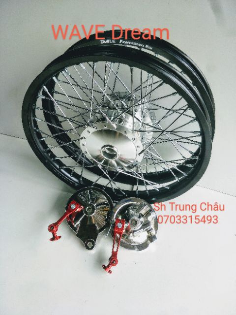 CẶP BÁNH CĂM WAVE DRAEM THẮNG ĐÙM NIỀN BANZAI THÁI 1.41.4 KÈM HAI MÁ ĐÙM
