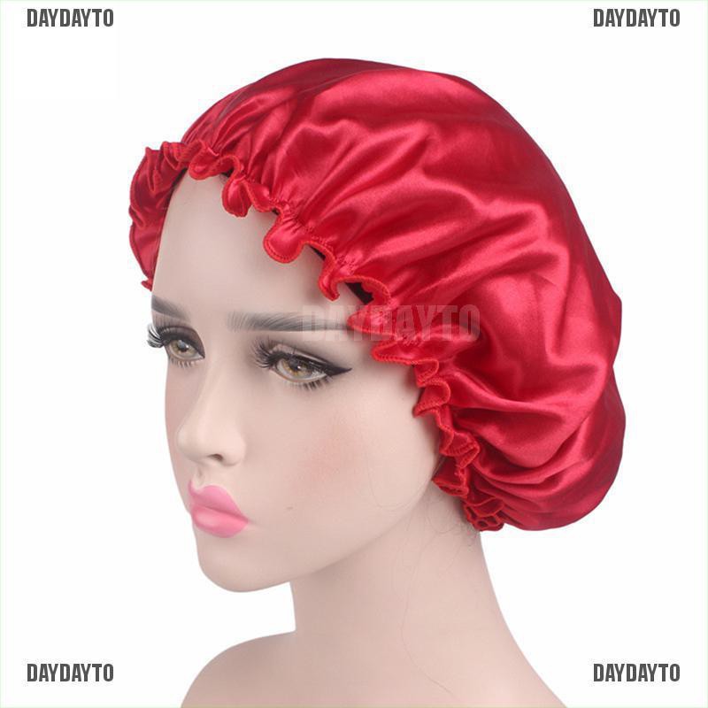 Mũ Trùm Đầu Bằng Lụa Satin Điều Chỉnh Được Khi Ngủ
