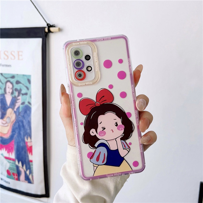 Ốp điện thoại in hoạt hình cho OPPO A15 A16 A9 A5 A53 2020 A5S A1K A37 A12 A3S A54 A55 A74 A95 4G REALME C1 RENO5 F