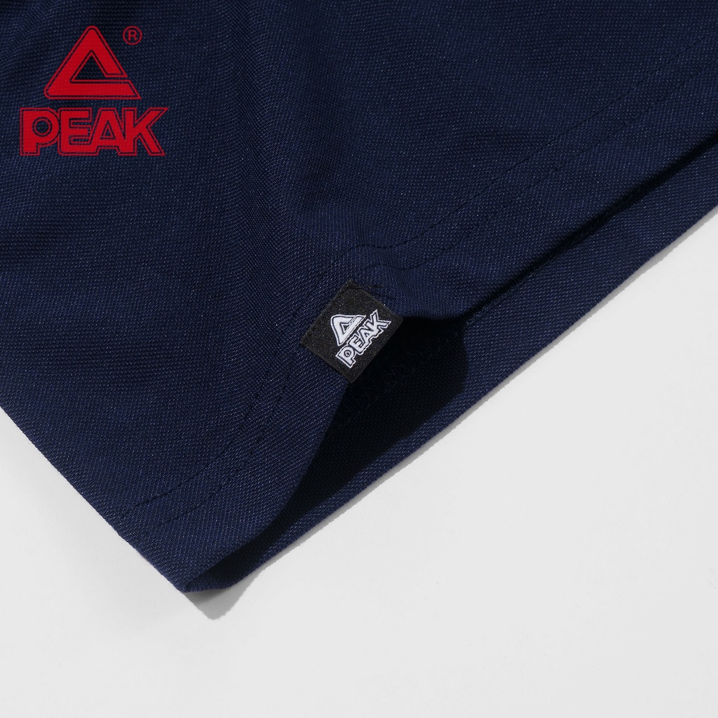 Áo Thun Polo Nam Thể Thao Có Cổ Chính Hãng Cao Cấp PEAK FR6222041