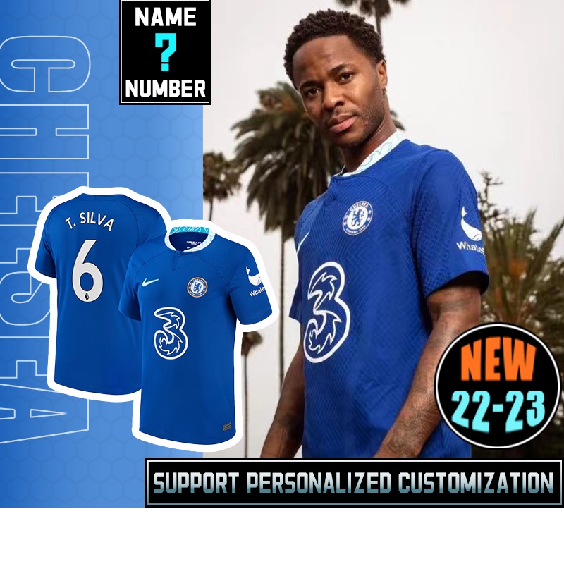 Áo Thun Số 22-23 Chelsea Đội Tuyển Chelsea Size s-4xl