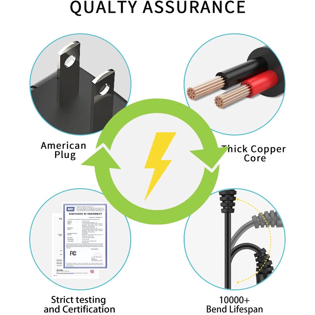RUITROLIKER 12V 2A Netzteil - Ersatz Für Companion 2 Series II/III Lautsprecher
