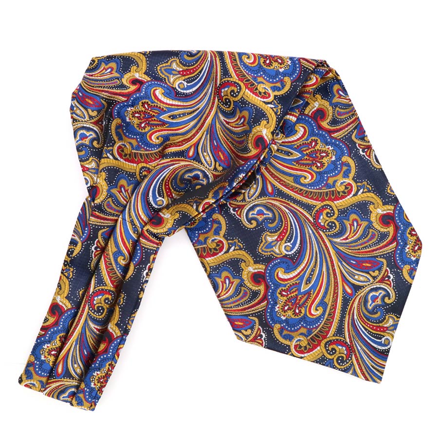 Bộ Khăn Tay Lụa Vuông Vintage Sang Trọng Cho Nam